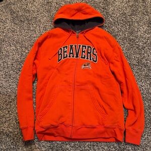 Pro Player Bright Orange Zip-Up Jacket